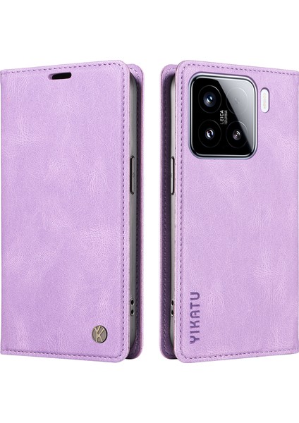 Xiaomi 15 Deri Cilt-Dokunmatik Telefon Kılıfı (Yurt Dışından)