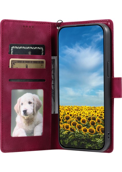 Xiaomi 15 Skin Feel Cüzdan Deri Telefon Kapağı (Yurt Dışından) fiyatları