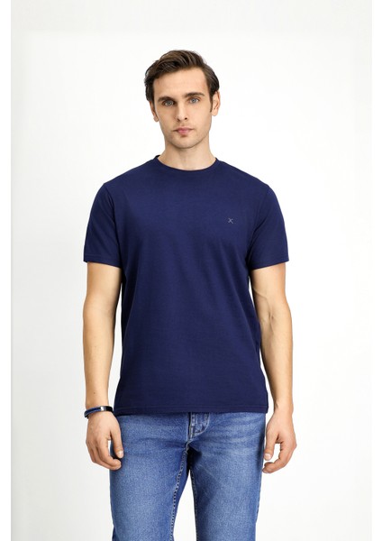 Bisiklet Yaka Slim Fit Dar Kesim Pamuk 3'lü Tişört Seti fırsatları