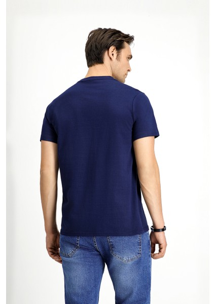 Bisiklet Yaka Slim Fit Dar Kesim Pamuk 3'lü Tişört Seti indirimleri