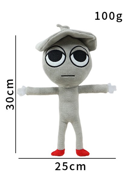 30CM Sprunki Plush Ritim Kutusu Oyunu Çevre Peluş Oyuncak (Yurt Dışından)