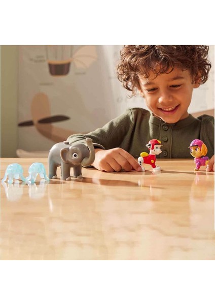 Pups Jungle Kahramanlar Marshall Skye & Elephant