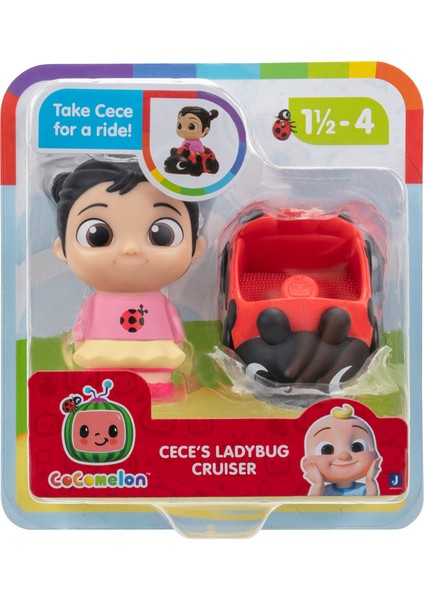 Araçlı Tekli Figür Cece's Ladybug Cruiser