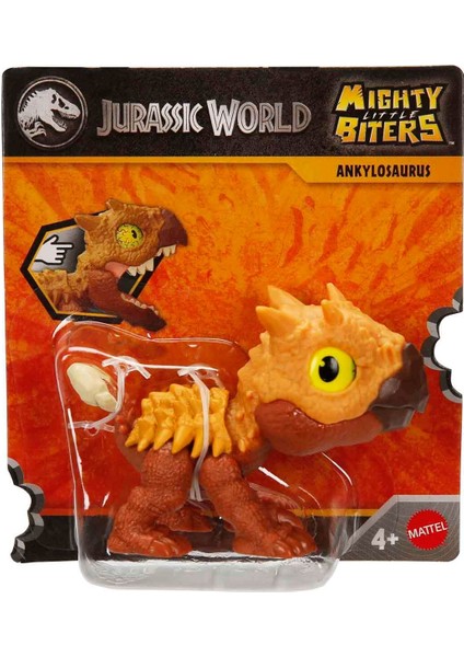 Mighty Little Biters Dinozor Figürü Ankylosaurus JFC89