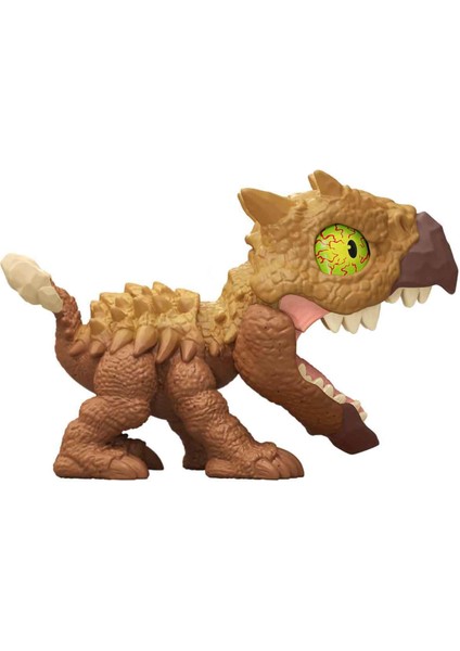 Mighty Little Biters Dinozor Figürü Ankylosaurus JFC89