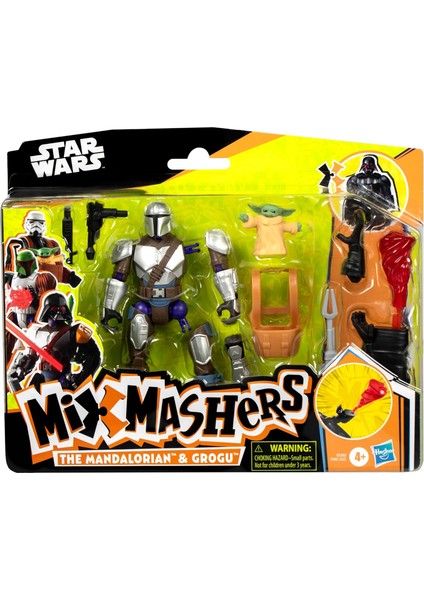 Mixmashers Deluxe Fi̇gür The Mandalorian And Grogu