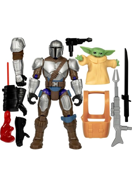 Mixmashers Deluxe Fi̇gür The Mandalorian And Grogu