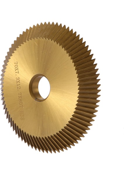 1 Adet Titanyum Kaplamalı Anahtar Makinesi Kesici 70X7.3X12.7MM 80T Hss Anahtar Çoğaltma Makinesi Testere Bıçağı Anahtarları Kesmek Için Çilingir Araçları (Yurt Dışından) indirimleri