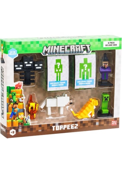 3D Figür Toppeez 8'li Delüks Set Model 4