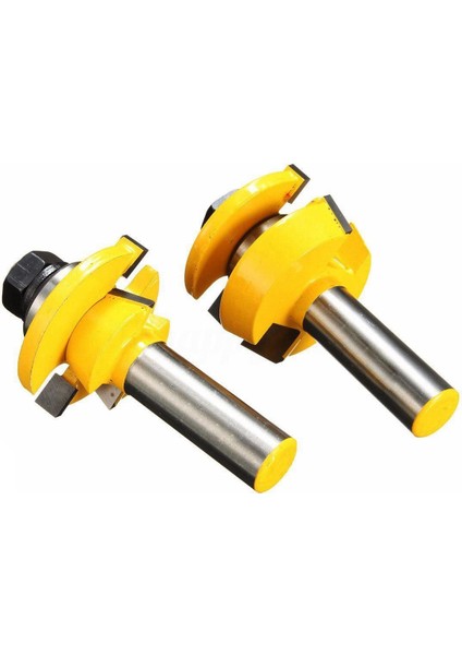 2pcs Raylı Yönlendirici Bit 1/2 Inç Şaft Çalkalayıcı Ağaç Işleme Keski Kesici (Yurt Dışından) indirimleri