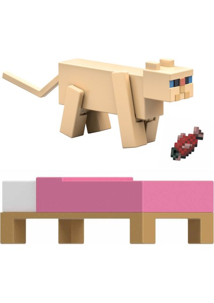 Mi̇necraft Aksesuarlı Fi̇gür Persian Cat JCN30