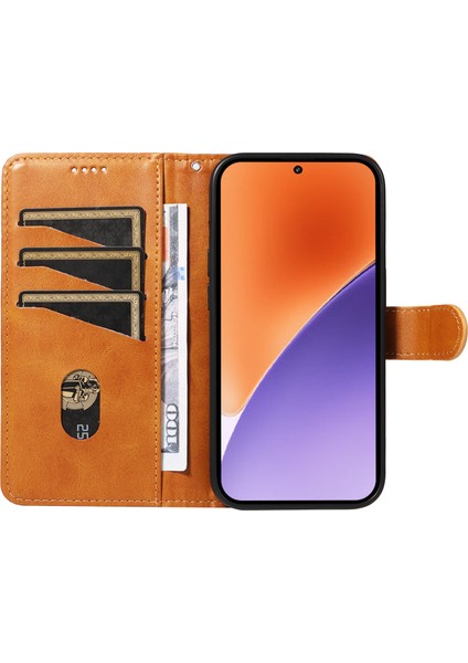 Xiaomi 15 Flip Cüzdan Deri Telefon Kılıfı (Yurt Dışından) fiyatları