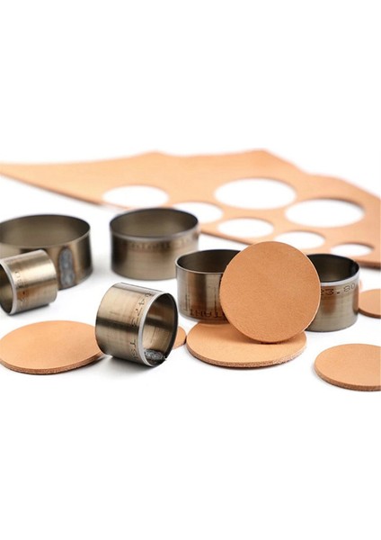 Adet Kısa Saç Derisi Delme Deri Yuvarlak Bıçak Aleti Dıy El Delme Çelik Yuvarlak Delme Kemer Delme Deliği (Yurt Dışından) modelleri