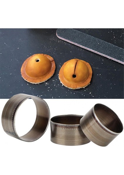 Adet Kısa Saç Derisi Delme Deri Yuvarlak Bıçak Aleti Dıy El Delme Çelik Yuvarlak Delme Kemer Delme Deliği (Yurt Dışından) indirimleri