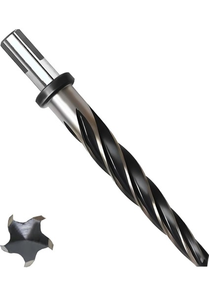 9/16 Inç Çelik Rayba, Çelik, Alaşım, Ahşap, Plastik Hizalama Için M2 Hss Konik Rayba, Büyük Delik - 5 Spiral Kanal (Yurt Dışından)