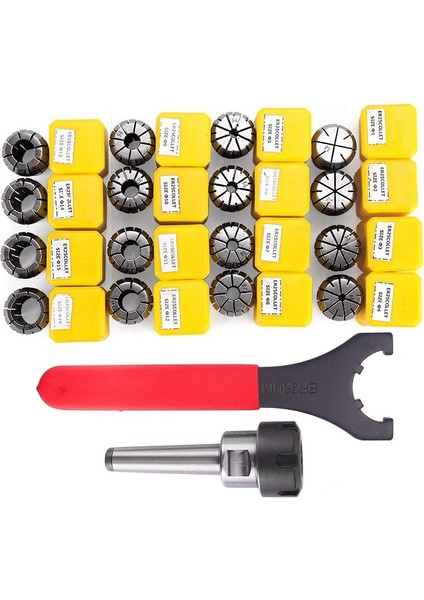 ER25 Pens Seti Aynası, Mt2 ER25 M10 Motor Uzatma Çubuğu, Cnc Gravür Makinesi Veya Freze Torna Aleti ile (Yurt Dışından)