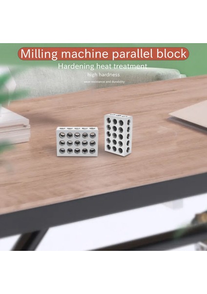 2 Adet 25X50X75MM Sertleştirilmiş Çelik Bloklar 23 Delik Paralel Sıkma Blok Torna Araçları Hassas 0.005MM Takım Tezgahı Için (Yurt Dışından) fiyatları