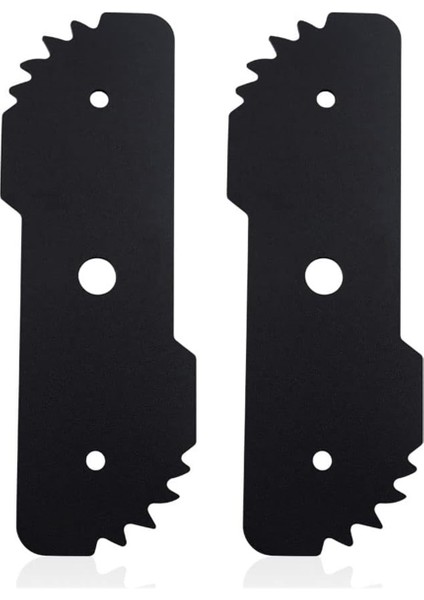 2 Adet 243801-02 Kenar Kesme Bıçağı, Black & Decker LE750 ve EH1000 EB-007AL Çim Kenar Kesme Bıçağı ile Uyumlu - Yedek 243801-00 (Yurt Dışından)