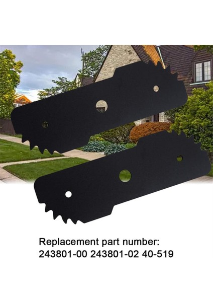 2 Adet 243801-02 Kenar Kesme Bıçağı, Black & Decker LE750 ve EH1000 EB-007AL Çim Kenar Kesme Bıçağı ile Uyumlu - Yedek 243801-00 (Yurt Dışından) fırsatları