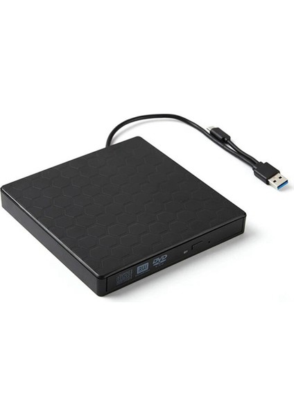 Harici DVD Sürücü USB 3.0 Taşınabilir +/-Rw Oynatıcı CD Rom Yazıcı Dizüstü Masaüstü Bilgisayar Windows ile Uyumlu (Yurt Dışından)