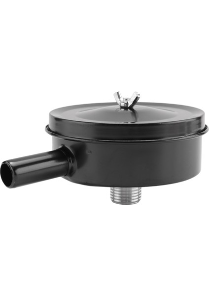 Hava Kompresörü Emme Susturucu 20MM Dişli Metal, Port Pnömatik Parçaları Kabul Etmek Için 2 Adet Yedek Filtre Elemanı ile (Yurt Dışından)