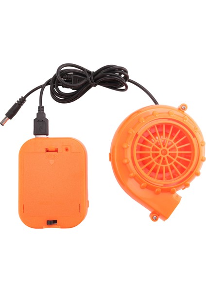 Dinozor Kostümü Veya Maskot Kafası Veya Diğer Şişme Oyun Kostüm Seti Için Mini Üfleyici Fan, Turuncu (Yurt Dışından) fiyatları