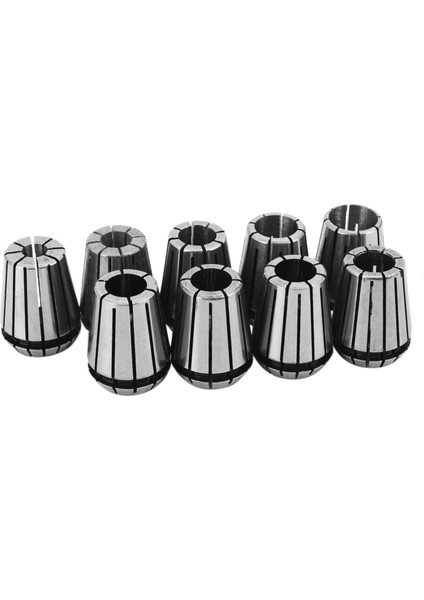 9 Adet ER25 Yaylı Pensler + 1 Adet Mt3 M12 ER25 Collet Chuck Mors Konik Adaptör Tutucu Cnc Freze Torna Tezgahı Için (Yurt Dışından)