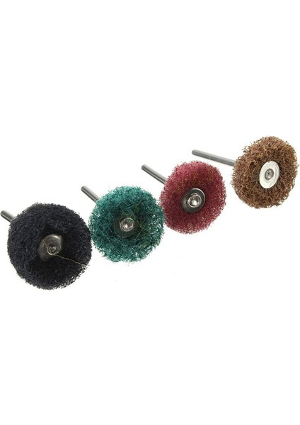 Aşındırıcı Parlatma Tekerlekleri, Dremel Döner Alet Için Parlatma Parlatma Çarkı Seti 80/150/240/300 Grit (40 Adet) (Yurt Dışından)