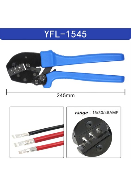 YFL-1545 Kablo Sıkma Kelepçesi Kablo Terminali Sıkma Aleti 15/30/45 Sıkma Kelepçesi (Yurt Dışından) fiyatları