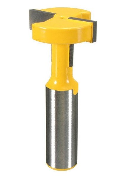 1/2 Inç Şaft Yönlendirici Bit T-Yuvası ve T-Track Planya Zıvana Kesici Alet (Yurt Dışından) fırsatları