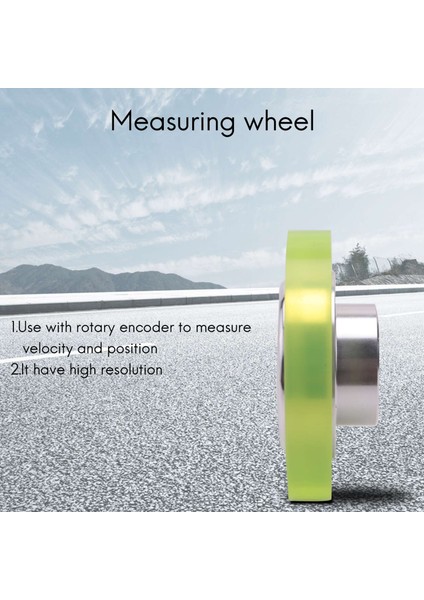 200MM Alüminyum Poliüretan Endüstriyel Kodlayıcı Tekerlek Döner Kodlayıcıyı Ölçmek Için Ölçme Tekerleği (Yurt Dışından) indirimleri