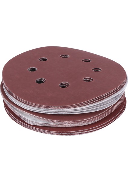 25 Adet 5 Inçlik Zımpara Diskleri 125MM 8 Delikli Zımpara Kağıdı 800 1000 1200 1500 2000 Grit (Yurt Dışından)