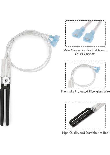 Quadrafire Isıtıcı Pelet Sobaları Için Yedek Pelet Soba Ateşleyicisi, 380W Döngü Ateşleyici SRV7000-462/812-3811'I Değiştirin (Yurt Dışından) indirimleri