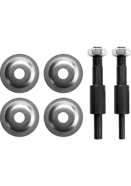 Mil Mil Uzatma Motor Mil Dişli Mil Adaptörü Parlatma Taşlama Tekerlekleri Tezgah Taşlama Tekerlekleri (2 Set) (Yurt Dışından)
