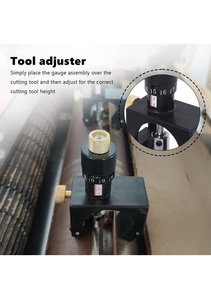2x Ayarlanabilir Planya Bıçağı Kesici Kalibratör Ayarı Jig Ölçer Ağaç Işleme Aracı (Yurt Dışından) fırsatları