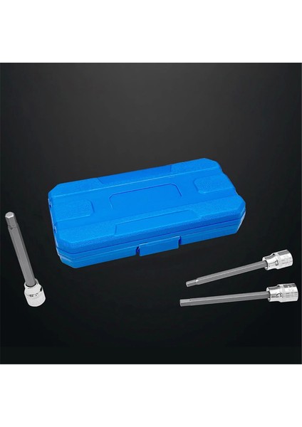 Ekstra Uzun Altıgen Bit Soket Takımı 7 Parça H3-H10 Cr-V 3/8 Inç Tahrik 110MM Uzunluk (Yurt Dışından) fiyatları