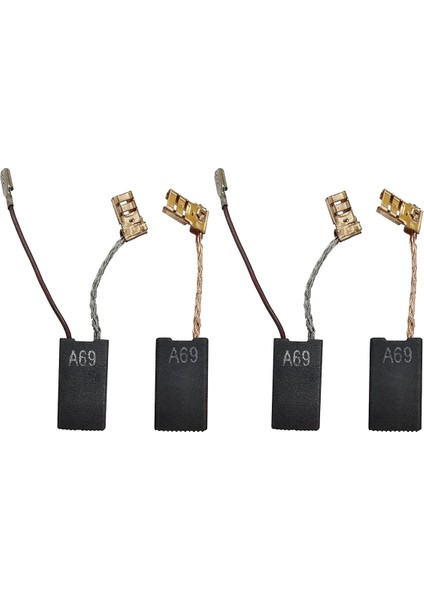 Gbh 7 De Gbh 7-46 De Gbh 7-45 De S20G A69 Fırça Seti 1617014135 Için 4 Paket Karbon Fırçalar (Yurt Dışından)