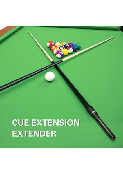 Bilardo Cue Uzatma Genişletici Bilardo Bilardo Cue Için Iç Mekan Eğlence Teleskopik Isteka Uzantısı (Yurt Dışından) fırsatları