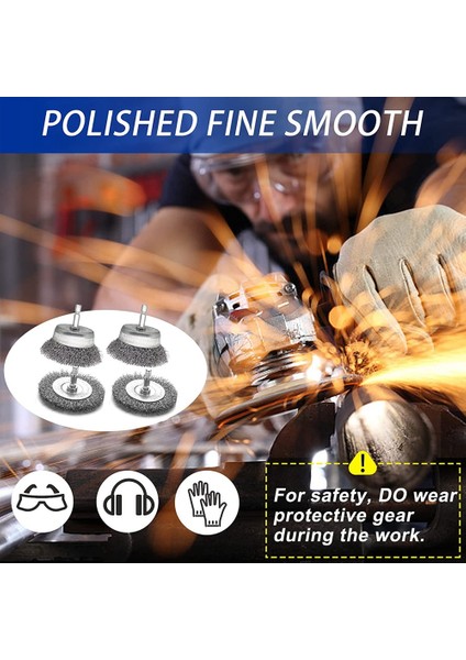 Matkap Için 4 Paket Tel Fırça, 3 Inç Matkap Tel Fırçaları, Pas Temizlemek Için 1/4 Inç Altıgen Tel Fincan Fırça Seti, Tel Fırça (Yurt Dışından) fiyatları