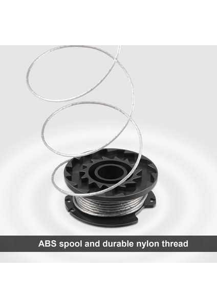 F016800385 Bosch Kenar Kesme Makinesi Için Ot Biçme Makinesi Biriktirme Hattı Art 23 Sl Art 26 Art 23-28 Sl Yedek (1 Makara + 1 Kap) (Yurt Dışından)