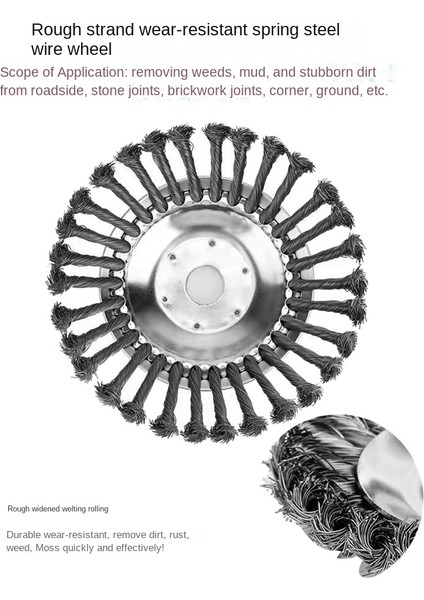 150MM Çelik Tel Giyotin Kafa Çim Çalı Kesici Toz Giderme Ayıklaması Plaka Şanzıman Çim Biçme Makinesi Için Sabitleme Kiti (Yurt Dışından)
