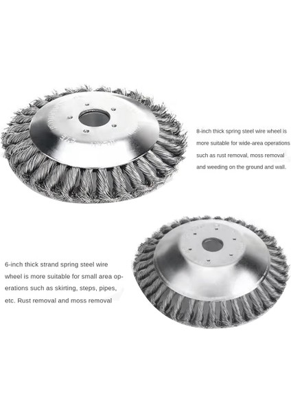 150MM Çelik Tel Giyotin Kafa Çim Çalı Kesici Toz Giderme Ayıklaması Plaka Şanzıman Çim Biçme Makinesi Için Sabitleme Kiti (Yurt Dışından)