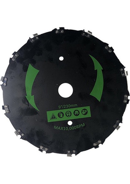 Inç Zincir Testere Diş Biçme Bıçağı 14 Diş Testere Çalı Kesici Çim Ağır Gaz Elektrikli Düzeltici Bahçe(A) (Yurt Dışından)