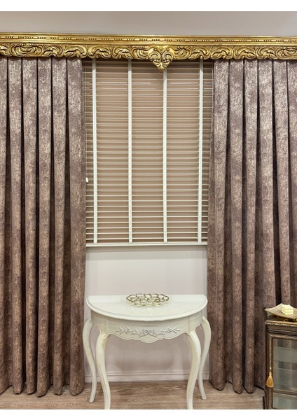 Bej Rengi %100 Orijinal Ahşap Jaluzi Perde 50 Mm Ofis Modern Ve Tüm Mekanlar Için modelleri