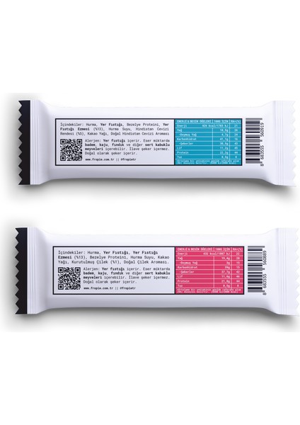 Vegan High Protein Bar 6’lı Set - Yer Fıstık Ezmeli & Çilekli & Hindistan Cevizli