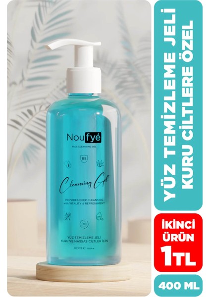Kuru ve Hassas Ciltler İçin Multivitamin Yüz Temizleme Jeli 400 ml