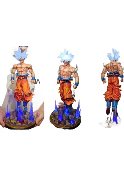 Yedi Dragon Ball Goku Figürü Gk Model Süs Yanabilir (Yurt Dışından)