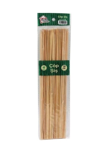 30 Cm Çöp Şiş 40 Adet fiyatları