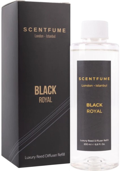 Black Kokulu Çubuk Yedeği Refill Oda Ev Kokusu Kötü Koku Giderici Uzun Süreli Aromaterapi Yeniden Dolum, Kokulu Çubuk Yedek