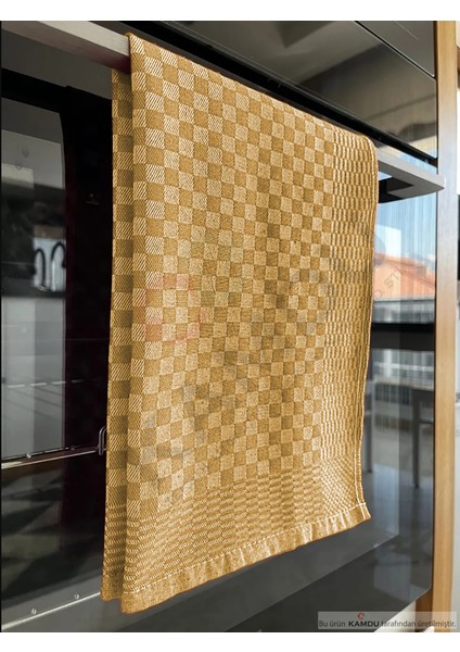 4 Adet 40 x 60 cm Ekose Desen, Alman Peçetesi, Mutfak Havlusu, Kurulama Havlusu, Mutfak Havlusu